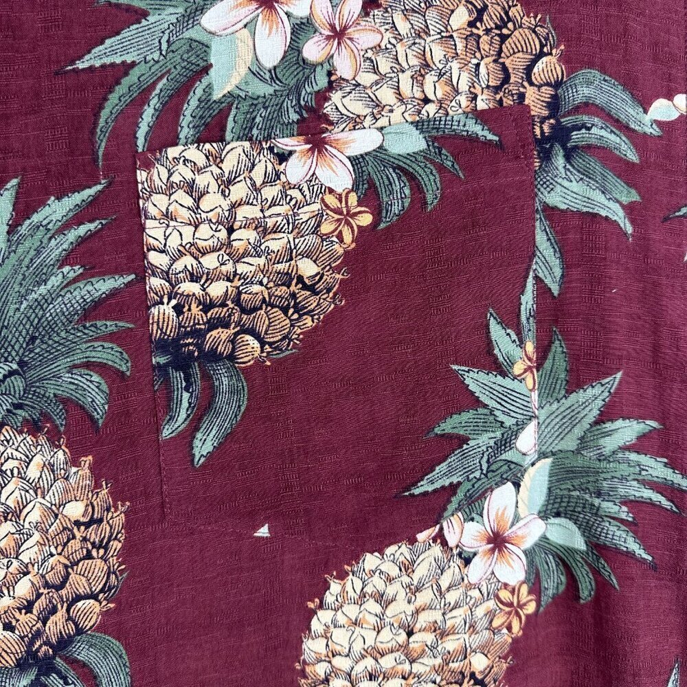 Bermuda Bay100 % Silk Men's Hawaiian Short Sleeve Shirt, Button Up, XXL - Picture 14 of 16